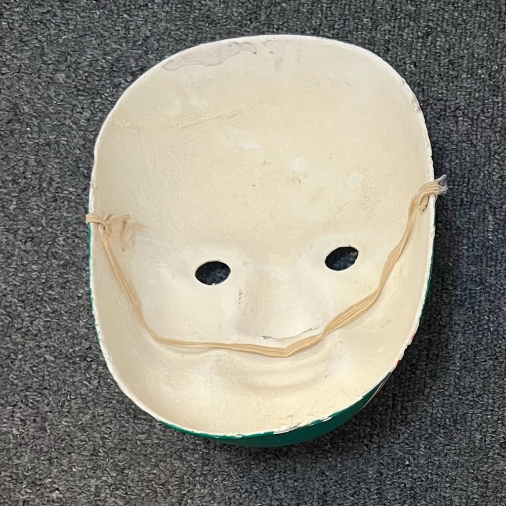 Vintage Hand painted  Paper Mache Asian/Chinese Mask - Picture 13 of 15